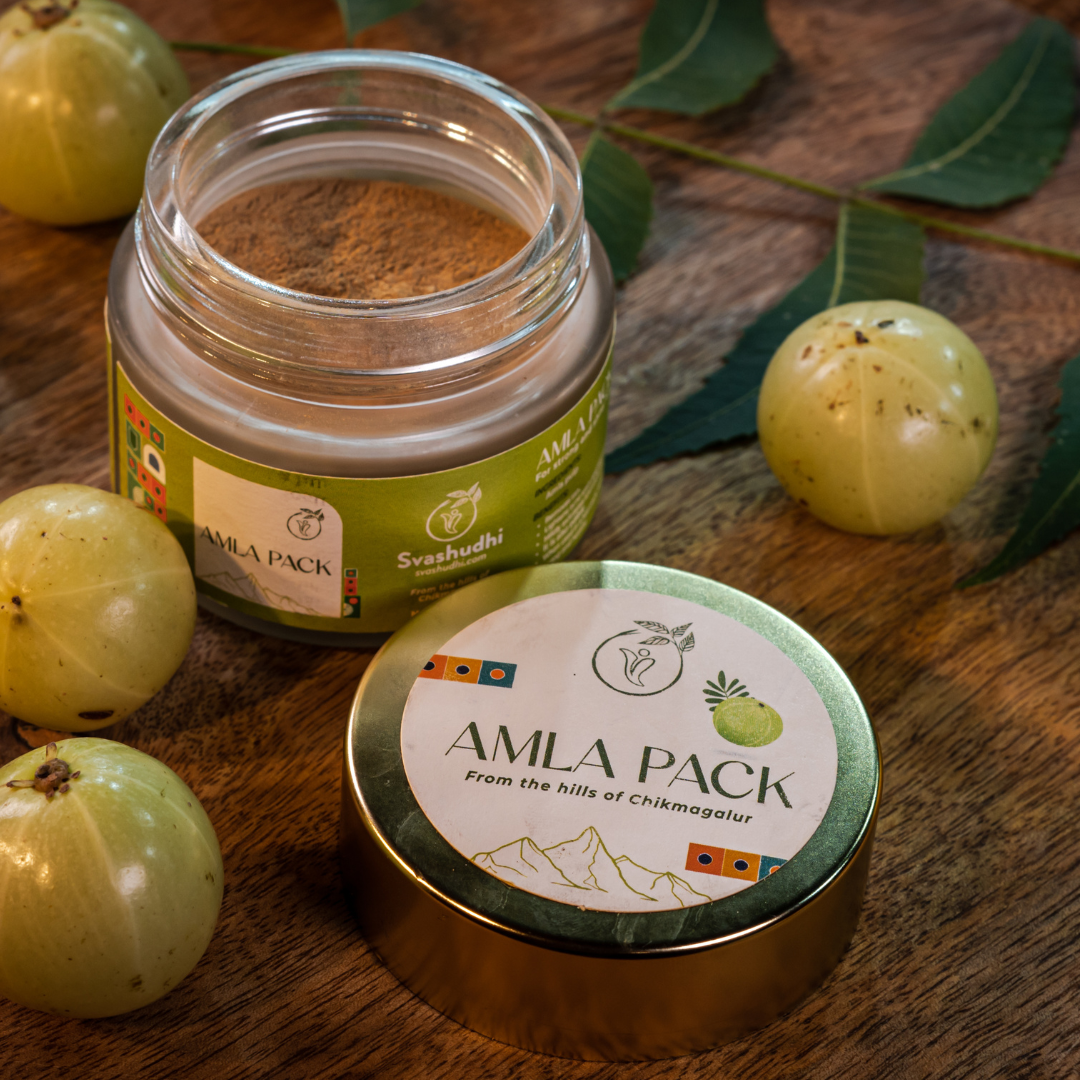 Multi-Purpose Amla Pack | Rich in Vitamin C | Clear Skin, Tan Removal, Exfoliator, Strong Hair, Conditioner | 50g