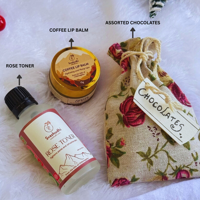 Coffee Kiss & Rose Glow Hamper